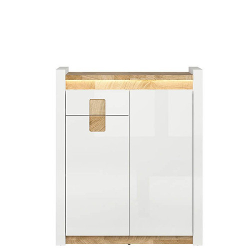 Фото тумбы ALAMEDA KOM2D1S BRW – вид спереди