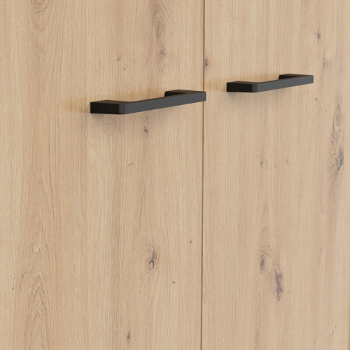 Фото шкафа с полками SPACE OFFICE REG2D/200/F20 BRW – ручки