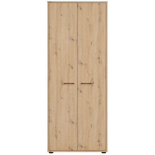 Фото шкафа с полками SPACE OFFICE REG2D/200/F20 BRW – вид спереди