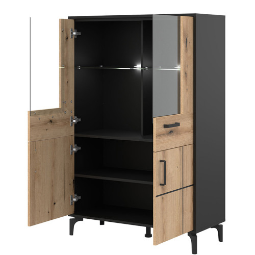 Фото низької вітрини S-LINE SL04 LIVEO BOGFRAN – вигляд збоку наповнення