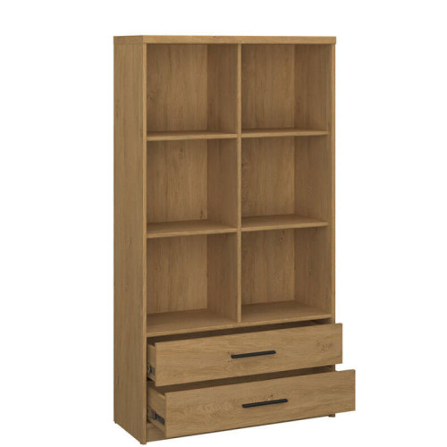 Фото відкритого низького стелажу PAVI 2S/84 ВМВ – вигляд збоку