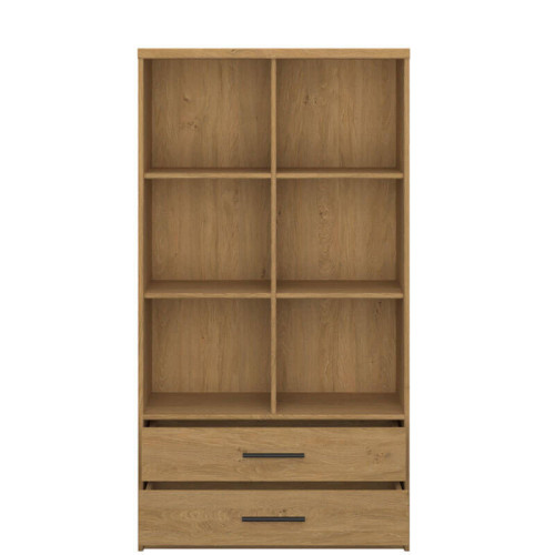 Фото відкритого низького стелажу PAVI 2S/84 ВМВ – наповнення