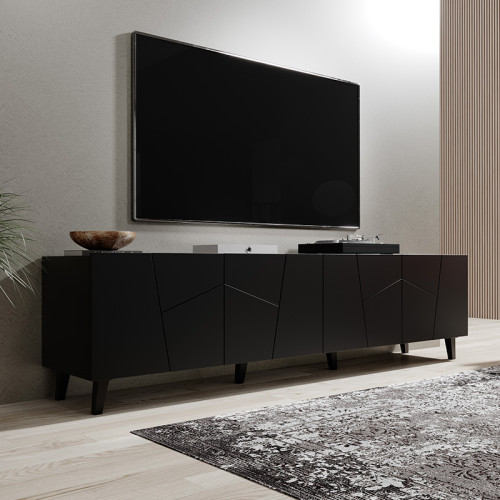 Фото тумби ТВ ETNA 200 4D CAMA MEBLE  чорний