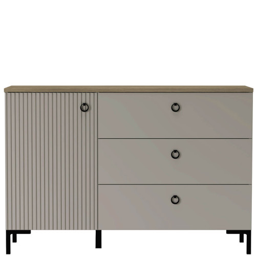 Фото комода DOMINICA 1D3S MEBELBOS – вигляд спереду