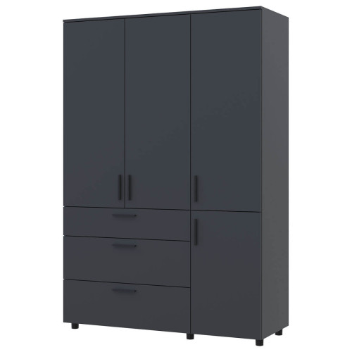 Фото шафи ТОРН 3 ДСП/3Ш штанга ДОРОС (DOROS) антрацит