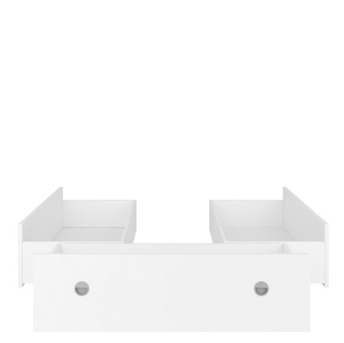 Фото комплекта ящиков NEPO PLUS LOZ3S_OPCJA BRW белый - вид спереди