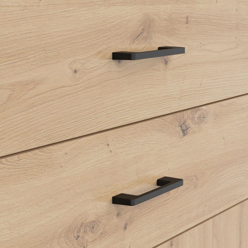 Фото тумбы SPACE OFFICE REG2D2S/120 BRW – ручки