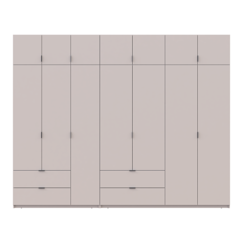 ЛУКАС Шафа з антресоллю 3+4 ДСП ДОРОС (DOROS) 300х50х240