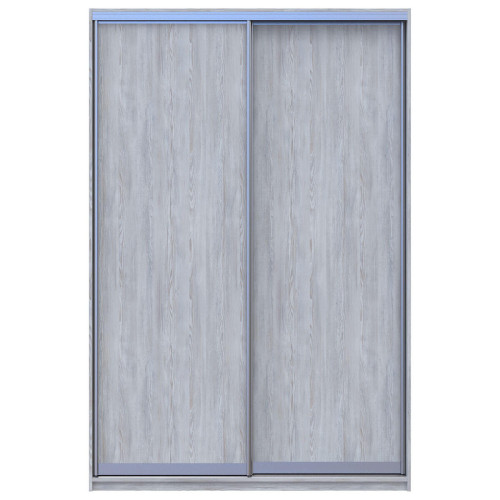 Фото шафи-купе 2 ДСП СІТІ ЛАЙТ ДОРОС (DOROS) 150x45x225 сосна натті – вигляд спереду