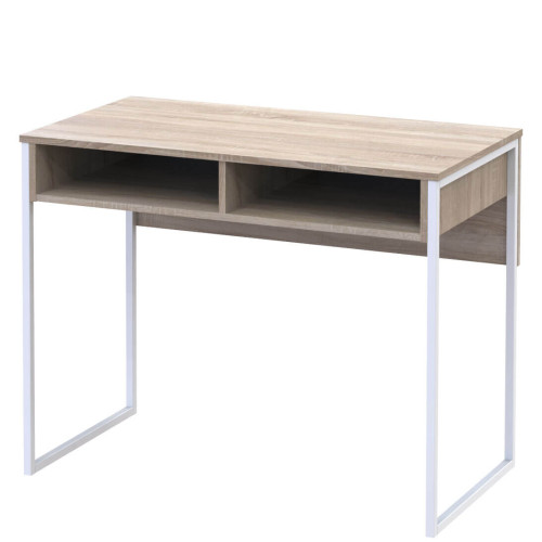 Фото письмового столу з полицею БАРТ ДОРОС (DOROS) дуб сонома