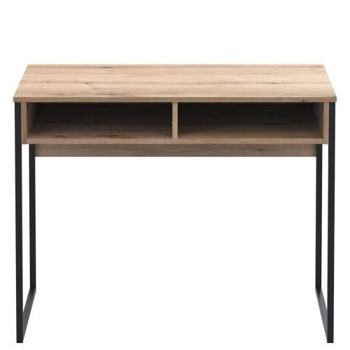 Фото письмового столу з полицею БАРТ ДОРОС (DOROS) дуб евок – вигляд спереду