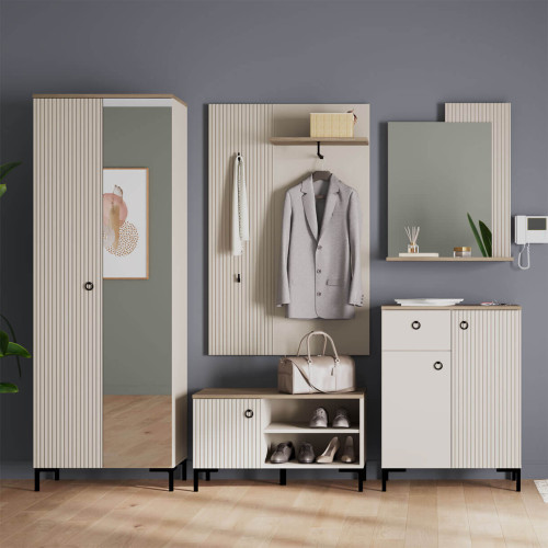 Фото тумби DOMINICA 2D1S MEBELBOS в інтер'єрі передпокою