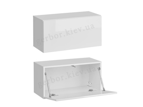 На фото шкаф навесной SW21 гостиной BLOX III ASM MEBLE
