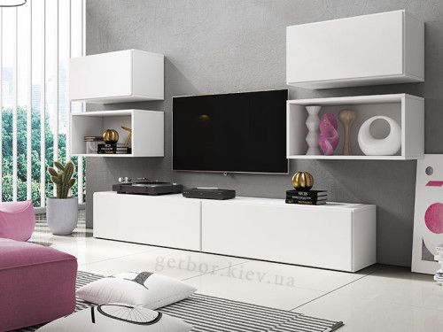 Фото комплекта мебели для гостиной ROCO 3 CAMA MEBLE белого цвета