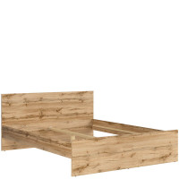 NUIS Ліжко LOZ/160 BRW NUIS Ліжко LOZ/160 BRW