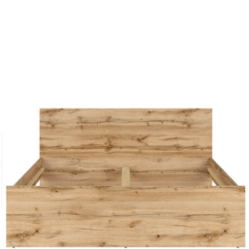 Фото кровати NUIS LOZ/160 BRW – вид спереди