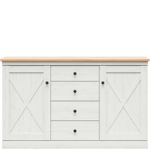 Фото комоду FRIJA KOM2D4S BRW – вигляд спереду