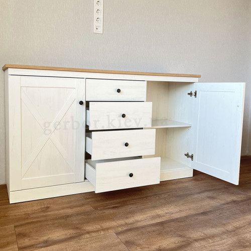 Фото комоду FRIJA KOM2D4S BRW від покупця – наповнення