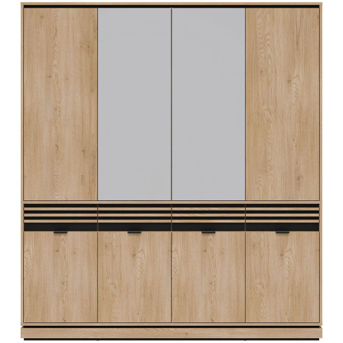 Фото шафи з дзеркалами FERRO FE11 LIVEO – вигляд спереду