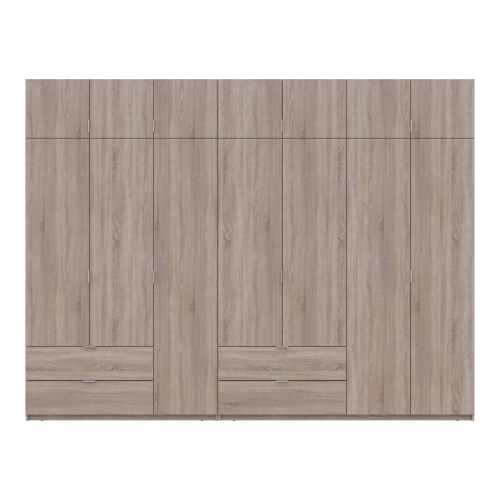 ЛУКАС Шафа з антресоллю 3+4 ДСП ДОРОС (DOROS) 315х50х240