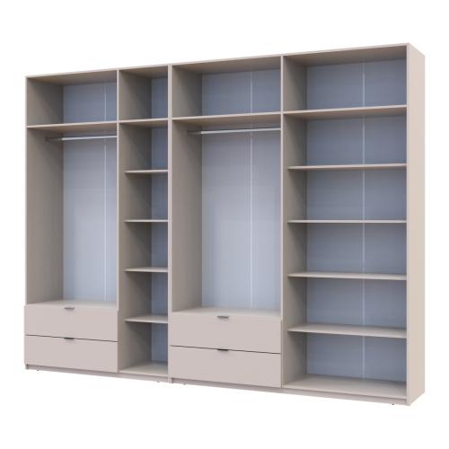 ЛУКАС Шафа з антресоллю 3+4 ДСП ДОРОС (DOROS) 315х50х240