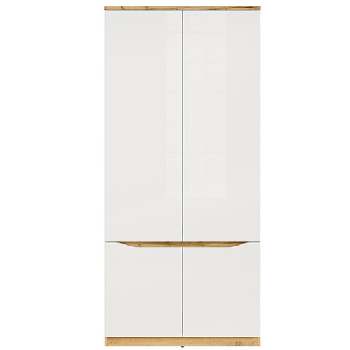 Фото шкафа NUIS SZF4D BRW – вид спереди