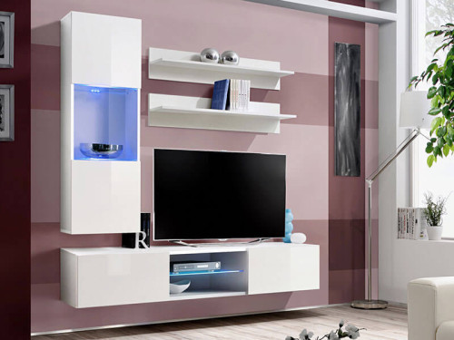 Фото гостиной FLY S3 WW ASM MEBLE белый / белый глянец