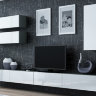 Фото комплекта мебели для гостиной VIGO 13 CAMA MEBLE серый / белый глянец