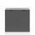 JUNONA LINE Тумба D2D/80/82 BBL BRW графіт