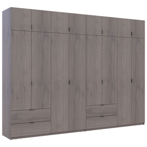 ЛУКАС Шафа з антресоллю 4+4 ДСП ДОРОС (DOROS) 320х50х240