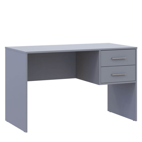 Фото письмового столу T2 ДОРОС (DOROS) сірий – вигляд збоку