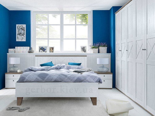 Фото шафи ТІНА SZF5D Гербор в інтер'єрі спальні