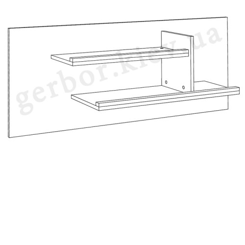 На фото схема полки PN 120 NORTON VMV Holding