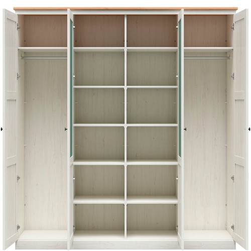 Фото спальні FRIJA BRW – наповнення шафи