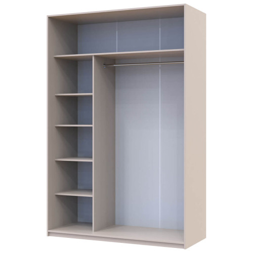 СІТІ ЛАЙТ Шафа-купе 2 ДСП ДОРОС (DOROS) 150x60x225