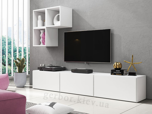 Фото комплекта мебели для гостиной ROCO 6 CAMA MEBLE белого цвета