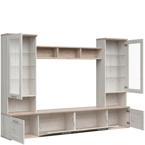 Фото стенки ROMANCE BRW – наполнение