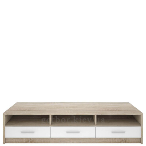 Фото тумби ТВ RTV3SN НЕПО Гербор у кольорі дуб сонома / німфея альба