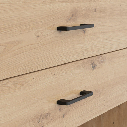 Фото тумбы SPACE OFFICE  REG2S/120 BRW – ручки