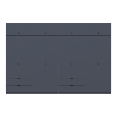 ЛУКАС Шафа з антресоллю 4+4 ДСП ДОРОС (DOROS) 360х50х240