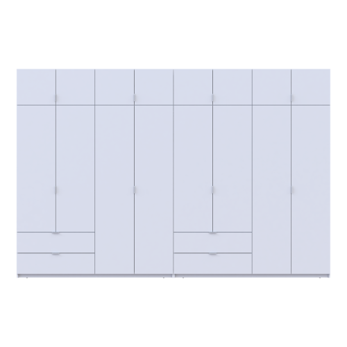 ЛУКАС Шафа з антресоллю 4+4 ДСП ДОРОС (DOROS) 360х50х240