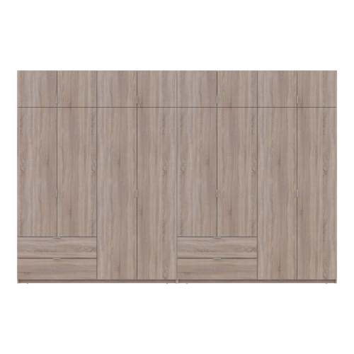 ЛУКАС Шафа з антресоллю 4+4 ДСП ДОРОС (DOROS) 360х50х240