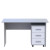 Фото письмового столу T3 ДОРОС (DOROS) сірий / білий – вигляд спереду