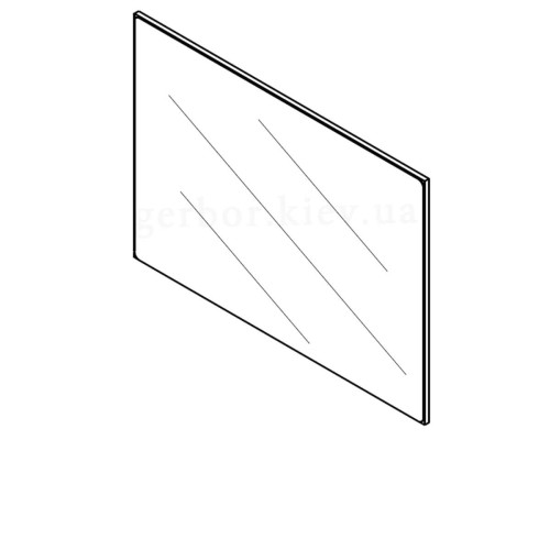 Фото дзеркала ЛУКА LUS80/110 Гербор – схема горизонтального розташування