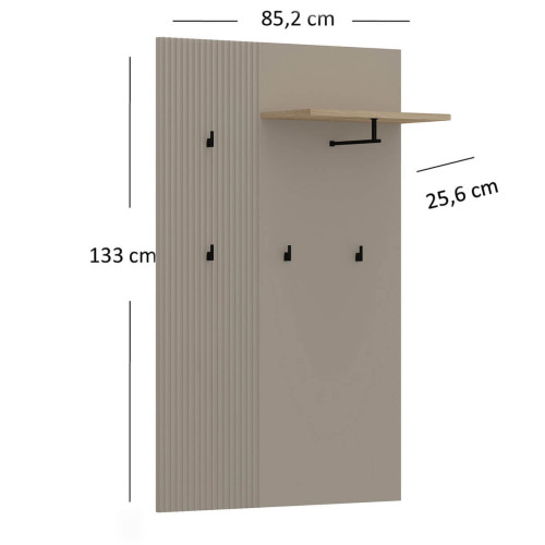 Фото вішака 85 DOMINICA MEBELBOS – розміри