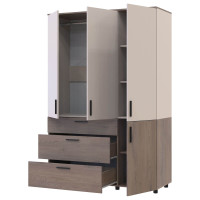 ТОРН Шафа 3 ДСП/3Ш штанга ДОРОС (DOROS) кремона канноло / кашемір