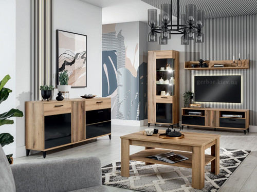 Фото комоду ARIS AS3 LIVEO BOGFRAN в інтер'єрі вітальні