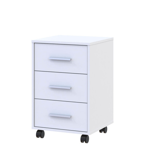 Фото білої мобільної тумбочки T3 ДОРОС (DOROS)