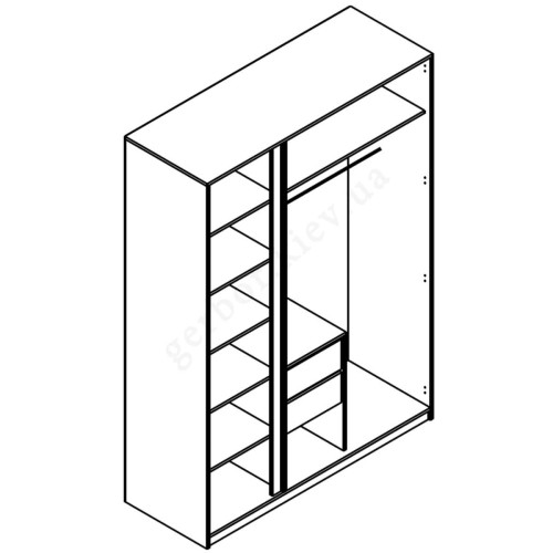 Фото шафи ЛУКА SZF3D2S Гербор – наповнення