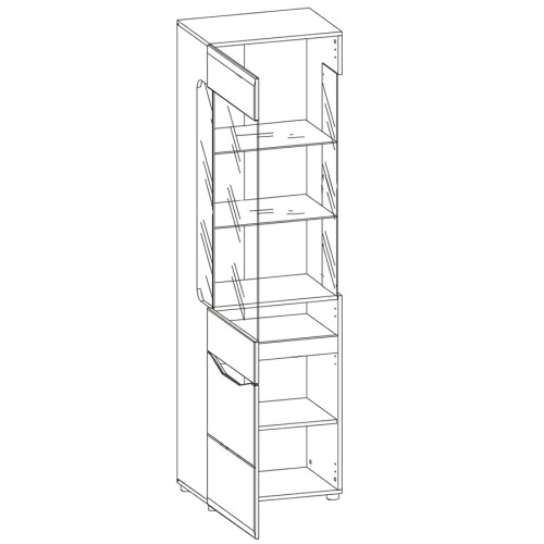 На фото схема витрины LIONEL LI6 BOGFRAN